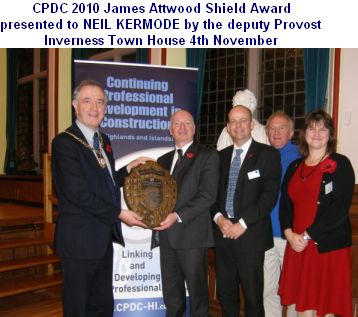 2010 Attwood Shield Award - Neil Kermode